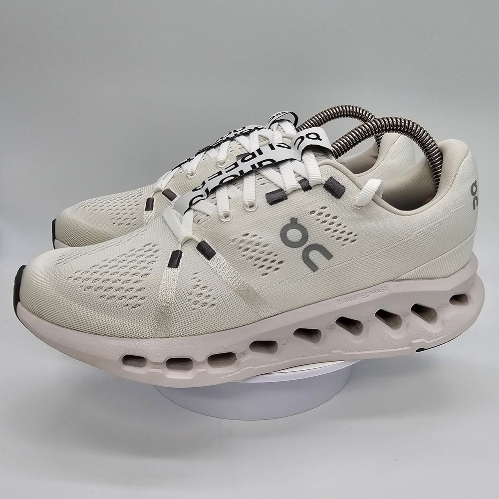 On Cloudsurfer White Frost Women's Size 8 Cloud Running Shoes